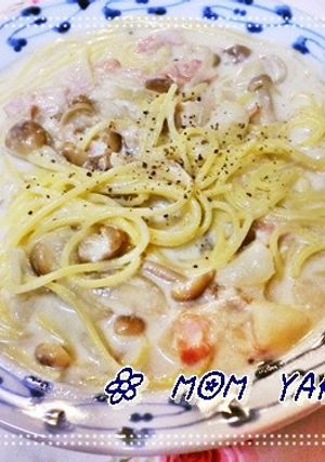 濃厚☆チーズクリームスープスパゲッティ-レシピのメイン写真