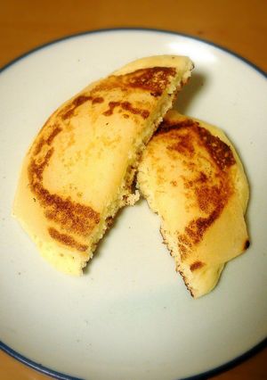 ☆美味しい～八つ橋の皮でホットケーキ☆-レシピのメイン写真