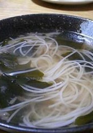 梅ぇ～♪そうめん汁-レシピのメイン写真
