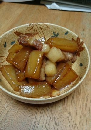 大根と豚バラのこってり煮-レシピのメイン写真