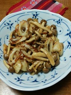 簡単♪ちくわとしめじのオイスター炒め☆-レシピのメイン写真