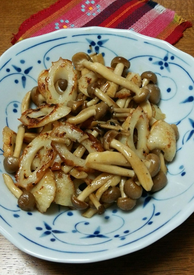 簡単♪ちくわとしめじのオイスター炒め☆-レシピのメイン写真