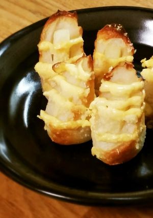 竹輪の冷凍ポテト詰め☆おつまみやお弁当に-レシピのメイン写真