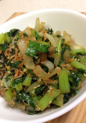 大根と葉の炒め物-レシピのメイン写真