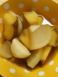簡単! 薩摩芋 里芋 大根の 煮物♪-レシピのメイン写真
