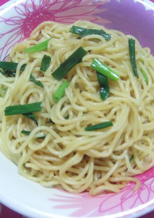 ２分で！大葉にんにく醤油の和風やきそば！-レシピのメイン写真