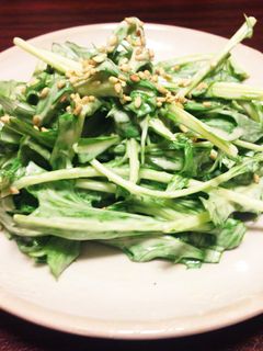 簡単水菜のわさびマヨサラダ-レシピのメイン写真