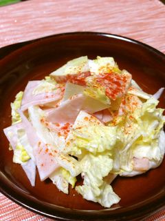 林檎チーズ白菜のデザートみたいなサラダ-レシピのメイン写真