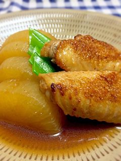 手羽大根(大根と手羽の煮物)-レシピのメイン写真