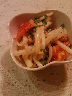 大根とトマトのさっぱりサラダ-レシピのメイン写真