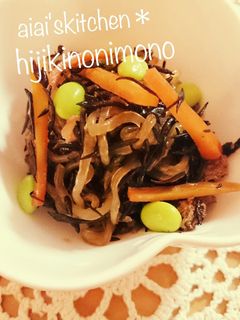 定番!ひじきの煮物-レシピのメイン写真