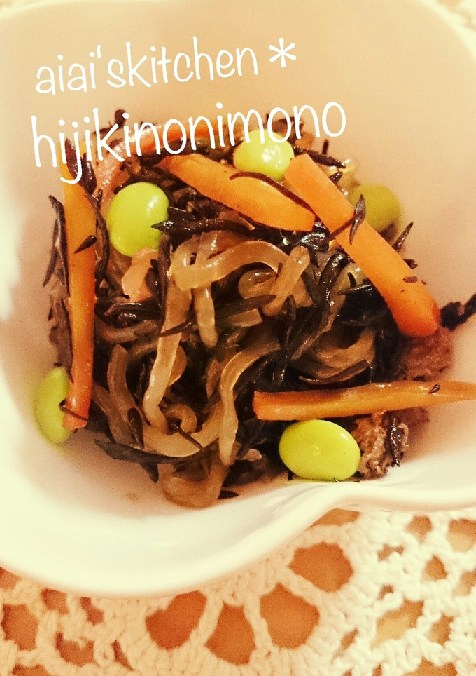 定番！ひじきの煮物-レシピのメイン写真