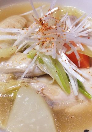 手羽先と大根のしろ出汁煮-レシピのメイン写真