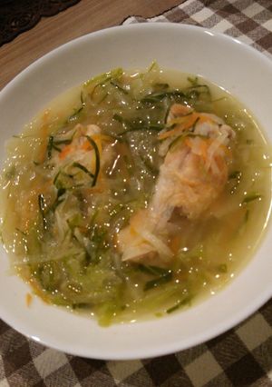 野菜たっぷり！手羽元スープ-レシピのメイン写真
