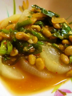 「納豆キムチ鍋」が残ったら大根あんかけ風-レシピのメイン写真