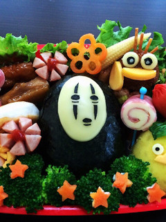 カオナシ キャラ弁♡ジブリの世界-レシピのメイン写真