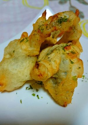 簡単☆サヨリの梅昆布天ぷら♪-レシピのメイン写真