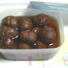 ＊栗のシロップ煮-レシピのメイン写真