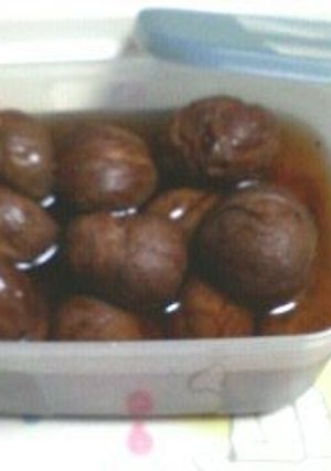 ＊栗のシロップ煮-レシピのメイン写真