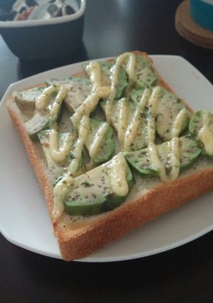 朝から満足☆アボカドマヨトースト-レシピのメイン写真