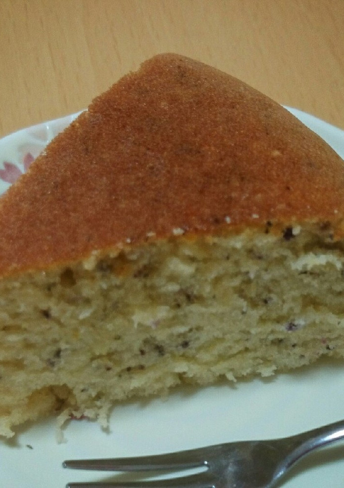 炊飯器で♪ ゆかり のふわふわケーキ-レシピのメイン写真