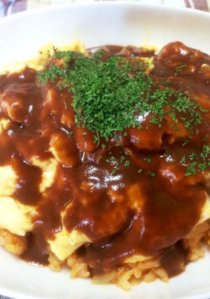 ふわとろオムライス-レシピのメイン写真
