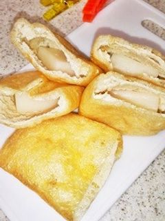 ぱっか~んと開く♪薄揚げ巾着-レシピのメイン写真