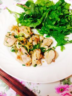 塩レモンレシピ★ 鶏肉のネギ塩レモン-レシピのメイン写真