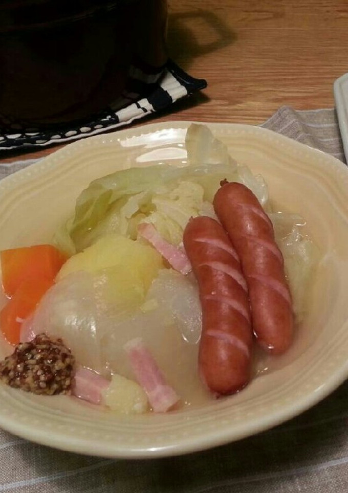 野菜の旨みたっぷり♪塩糀ポトフ-レシピのメイン写真