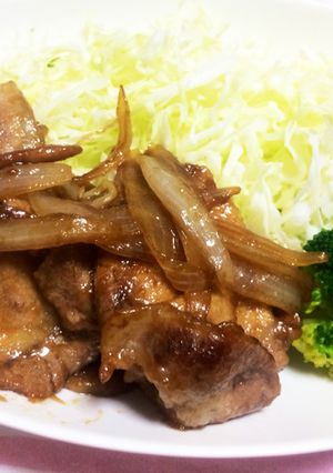 ご飯に合う！さっと簡単豚の生姜焼き-レシピのメイン写真