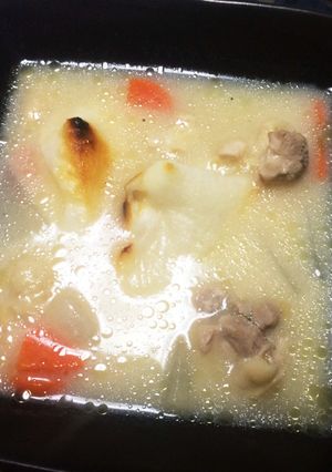 受け継ぐ味 白みそお雑煮-レシピのメイン写真