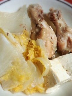 白菜と手羽元の煮物-レシピのメイン写真