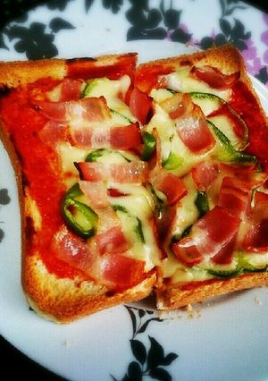 喫茶店風ピザトースト-レシピのメイン写真