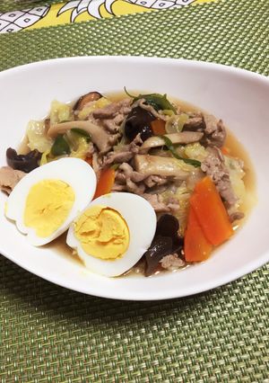 【基本】白菜・豚肉たっぷり中華飯-レシピのメイン写真