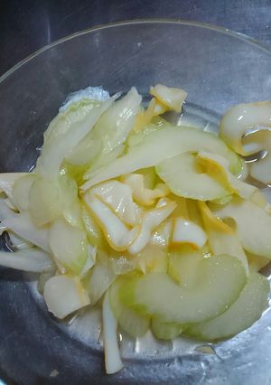 セロリといかくんの酢の物-レシピのメイン写真