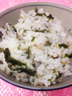 簡単混ぜご飯*わかめご飯-レシピのメイン写真