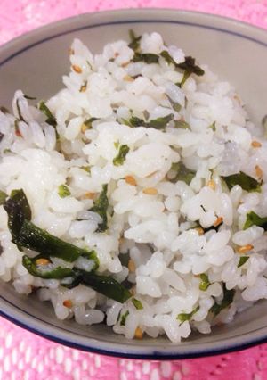 簡単混ぜご飯＊わかめご飯-レシピのメイン写真