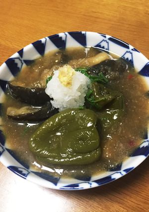 なすとピーマンのまるまる煮-レシピのメイン写真