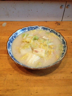 白菜とツナの豆乳煮、柚子風味-レシピのメイン写真