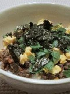 ∽∽サバ缶でそぼろ丼∽∽-レシピのメイン写真