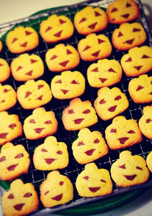 哀愁のジャック☆ハロウィン南瓜クッキー-レシピのメイン写真