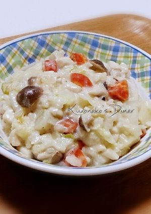 炊飯器リゾット＊クリームシチュー風-レシピのメイン写真
