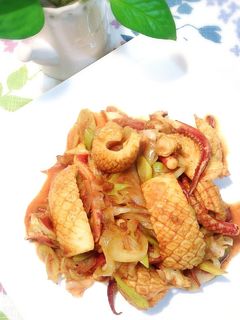 ♪イカのカレーバター焼き♡♪-レシピのメイン写真