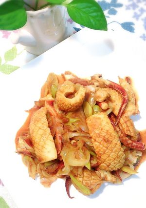 ♪イカのカレーバター焼き♡♪-レシピのメイン写真