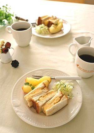 オムレツのトーストサンド…-レシピのメイン写真