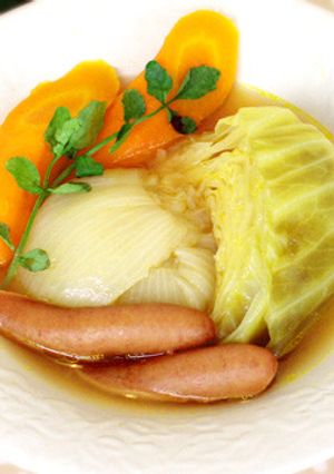 栄養満点☆野菜ジュースで簡単ポトフ♪-レシピのメイン写真