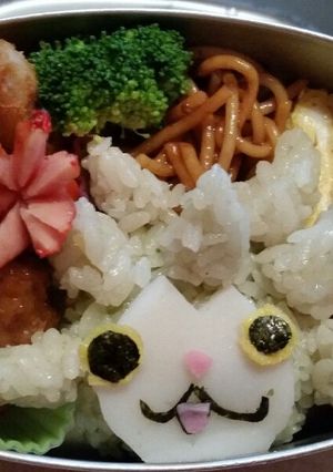 妖怪ウォッチ トゲニャン キャラ弁-レシピのメイン写真