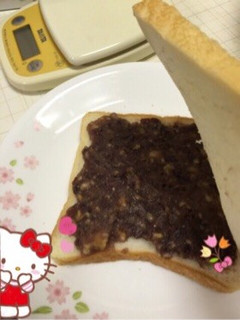 あんこ…サンドイッチ〜(o˘◡˘o)♡-レシピのメイン写真