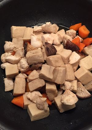 高野豆腐の煮物-レシピのメイン写真
