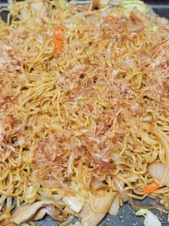 ホットプレートで楽チン焼きそば♪-レシピのメイン写真